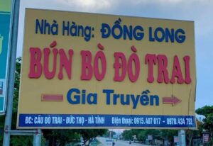 Quán Bún Bò Đò Trai - Đồng Long
